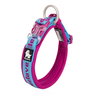 Truelove狗狗项圈防勒大中小型犬牵引绳可调节狗颈圈反光宠物脖套