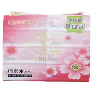 当家一选抽纸8包装428张