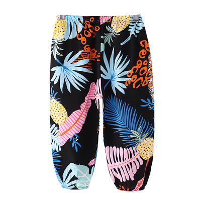 儿童防蚊裤防蚊裤碎花夏季民族风