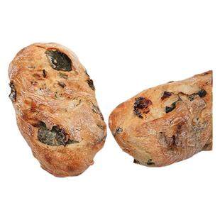 奈时 罗勒油浸番茄恰巴塔咸口全麦大夏巴塔代餐欧包即食面包