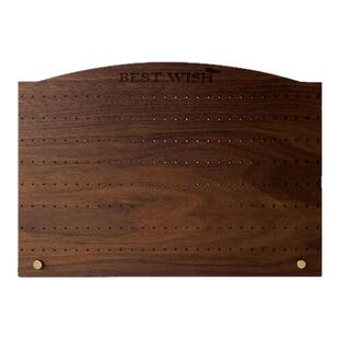 首饰展示架胡桃木绣绷立式耳环项链收纳摆件店铺直播拍照陈列道具