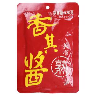 香其酱120g整箱正宗东北大酱商用熟酱香辣酱葱蘸酱黄豆酱下饭酱