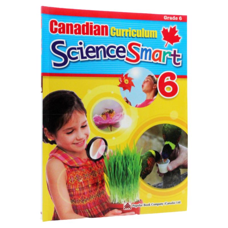 加拿大教材科学练习册6年级 英文原版 Canadian Curriculum Science Smart Grade 6 进口教材教辅工具书六年级 Popular book