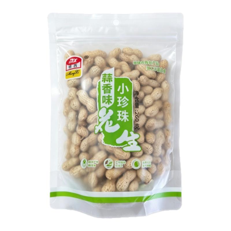 明西龙岩蒜香湿烤260g花生3袋