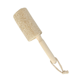 枝悟 天然丝瓜络杯刷 家用木柄厨房清洁刷子日用百货清洗工具
