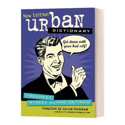 英文原版 Urban Dictionary Freshest Street Slang Define 城市词典 俚语词典 英文版 进口英语原版书籍