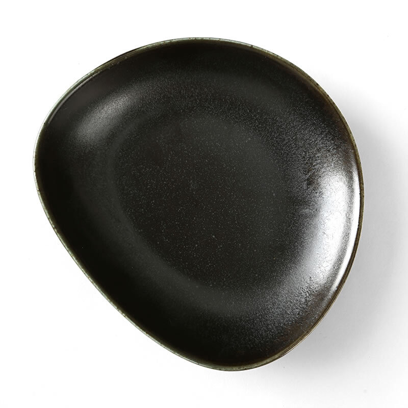 DXC 不规则西餐汤盘深盘创意陶瓷水果盘子北欧个性菜盘餐具家用