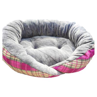 柔软舒适秋冬棉窝法斗狗窝泰迪博美睡垫中小型犬窝绒窝