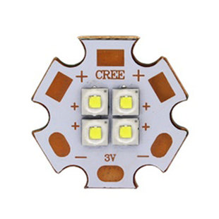 CREE 科锐灯珠LG 3V 6V12V18W15W XPG2 XTE XPEled光源蓝红光4串