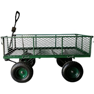 四轮拖车折叠拉货车网车老虎车载重王家用搬运车运货车牵引平板车