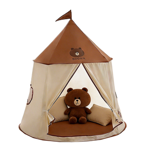 儿童帐篷室内秘密基地小屋宝宝过家家小房子玩具家用公主城堡屋