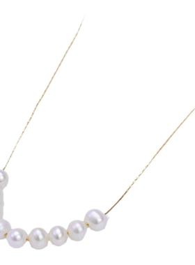 女质感轻奢项链时尚气质优雅法式