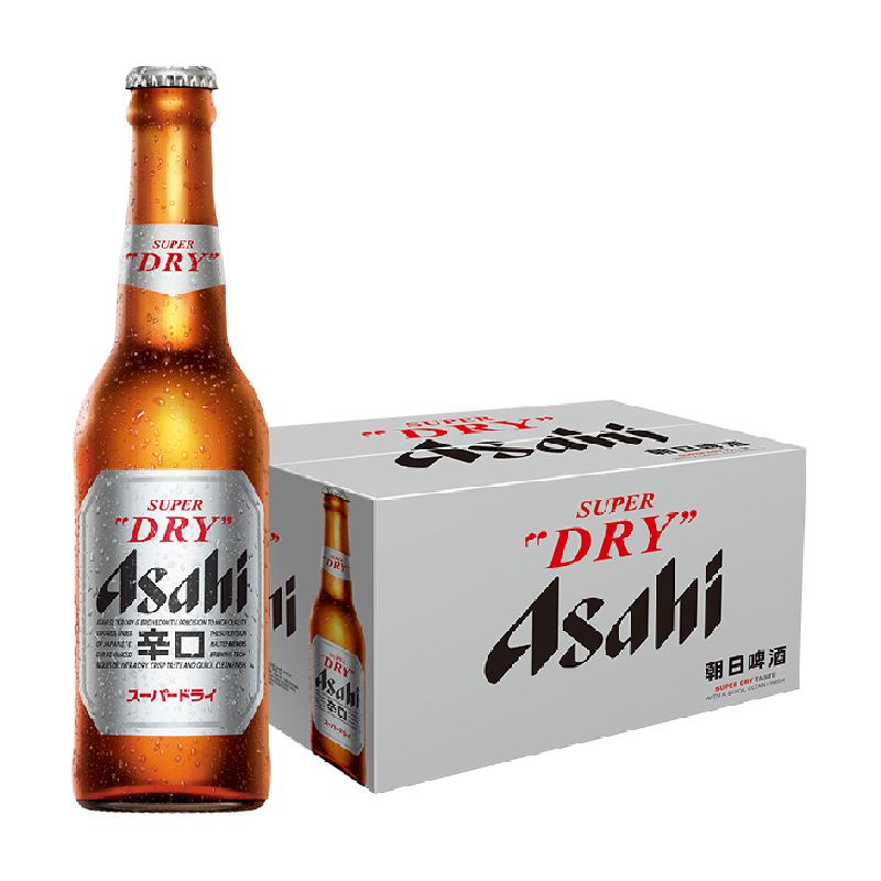 【新旧包装随机发货】曼城英超冠军限定ASAHI/朝日啤酒330mlx24瓶