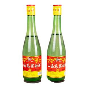 山西高粱白酒优质高粱酒纯粮酒高粱白450ml大瓶装白酒