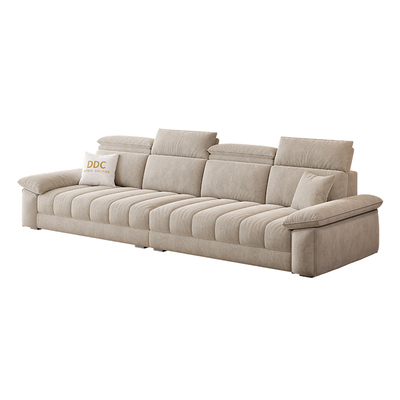 DDC可拆洗布艺沙发雪尼尔棉麻小户型客厅公寓直排现代简约家具