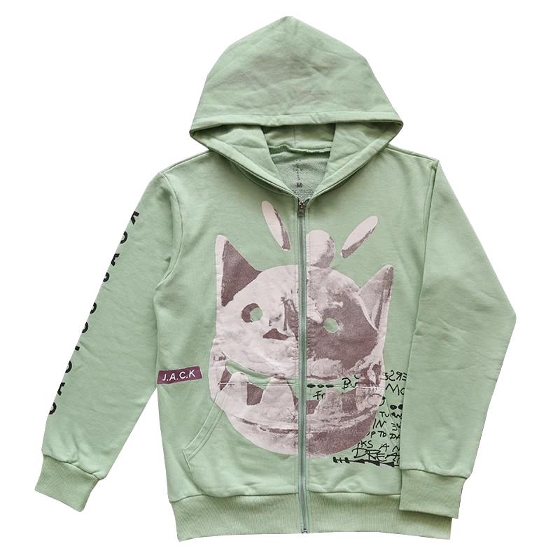Travis Scott Cactus Jack NEW SIGHT Hoodie 说唱男女拉链卫衣
