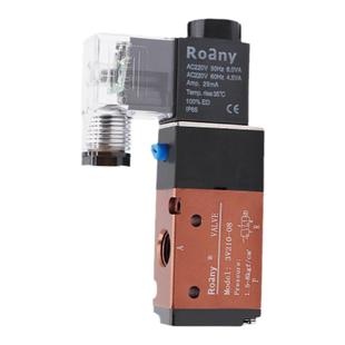 3V210-08 3V310-10 3V410-15电磁阀换向阀两位三通 单作用气控阀