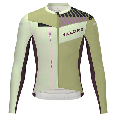 AOE速干透气反光骑行服长上衣男