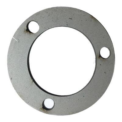 不锈钢51圆管底板封口固定片63管