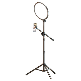 补光灯直播专用面部灯光专业直播间面光柔光灯主播手机桌面落地美颜灯室内打光灯拍照摄影拍摄全面屏环形支架
