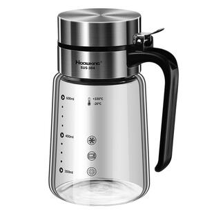 油壶防漏不挂油玻璃油瓶厨房专用家用酱油醋调料瓶大油罐套装小号