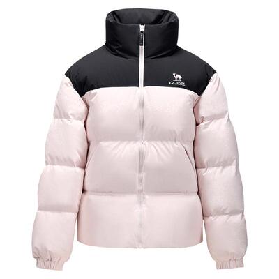 骆驼女装运动保暖羽绒服