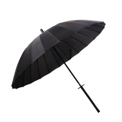 动漫伞防风长柄武士刀伞雨伞24骨