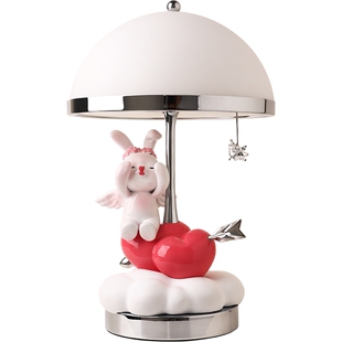 情人节礼物家居卧室台灯创意摆件兔子实用新婚送新娘闺蜜订婚结婚