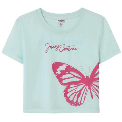 JuicyCouture橘滋休闲印花短袖T