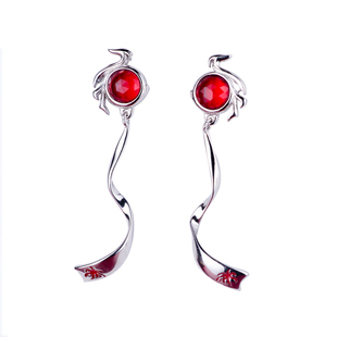 【剑网3正版同人授权】迷心醉凌雪阁耳环剑网三3周边实物耳钉首饰