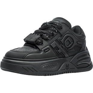 CDF月球鞋女鞋明星同款情侣厚底松糕鞋休闲运动鞋小白鞋板鞋单鞋