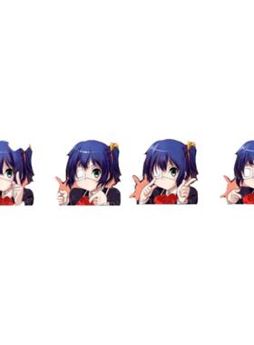小鸟游六花3D渐变贴纸