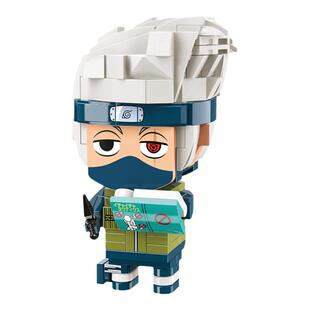 keeppley火影忍者积木男孩益智力拼装玩具手办模型儿童生日礼物
