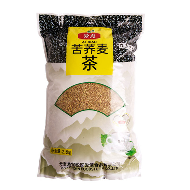 爱点原味苦荞茶麦香型饭店用5斤