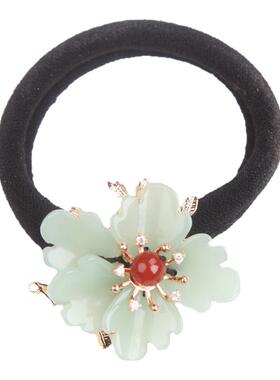 复古发圈扎发头饰古风森林系弹力