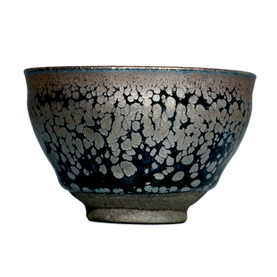 蔡炳盛建盏束口油滴7.0 手工茶盏建阳原矿建窑茶杯个人高档主人杯