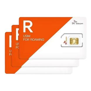 SKT原生卡含通话韩国流量卡首尔济州岛电话卡无限手机卡上网卡