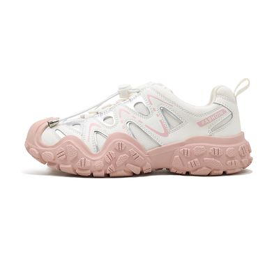 冉言休闲厚底圆头丑萌鞋