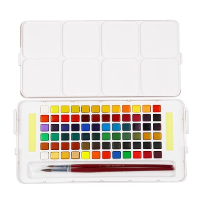 日本樱花固体水彩颜料