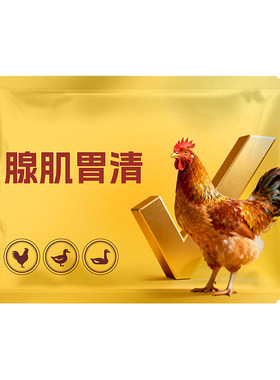 鸡腺肌胃炎专用药鸡鸭鹅拉稀拉白