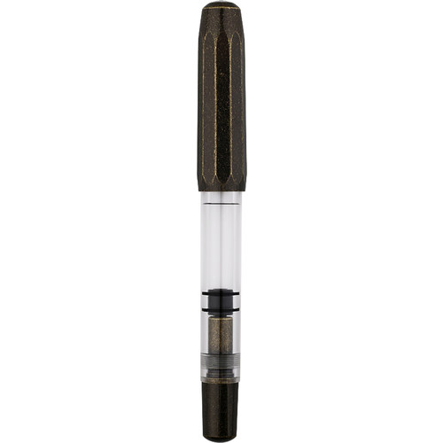 MOONMAN末匠T1手工树脂活塞吸墨大容量明尖铝合金杆铱金钢笔