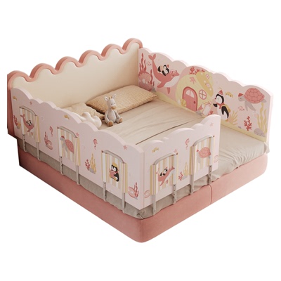 MeitingHome床围栏加高款软包