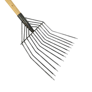 牛粪叉子草叉手持户外园林省力马粪叉枯枝结实多功能收拾牛粪马具