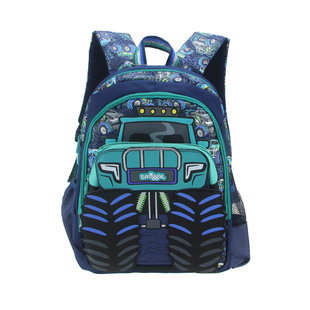 澳洲smiggle儿童书包男4-7岁卡通可爱防水大班1年级越野车背包