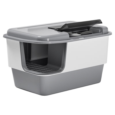 【专治抛沙猫】超大走廊封闭砂盆