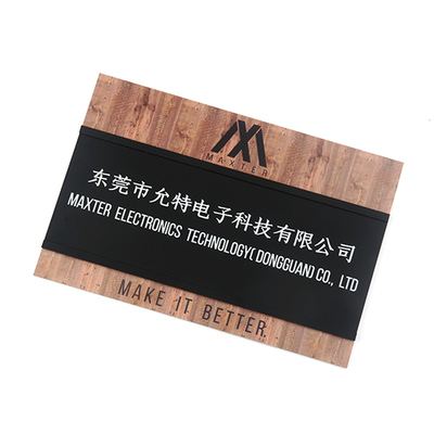 标识牌可抽拉更换公司门牌