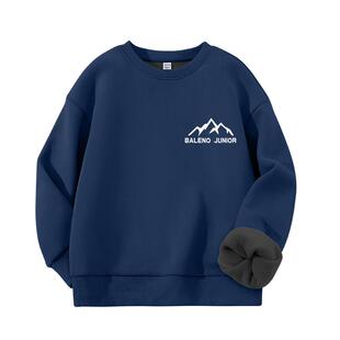 班尼路男童卫衣春秋大童薄款春装衣服男孩宽松运动上衣儿童打底衫