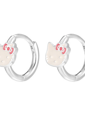 hellokitty小猫可爱耳环高级感