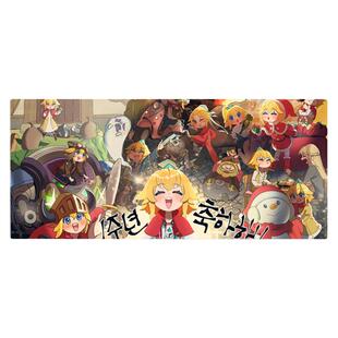 坎公骑冠剑未来公主骑士超大动漫鼠标垫二次元游戏桌垫定制礼物