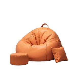 懒人沙发豆袋可躺可睡单人卧室阳台榻榻米休闲躺椅科技布懒人椅